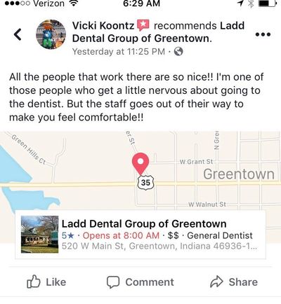 Greentown dentist, dentist in greentown, caring dentist, caring dental, good dentist, great dentist