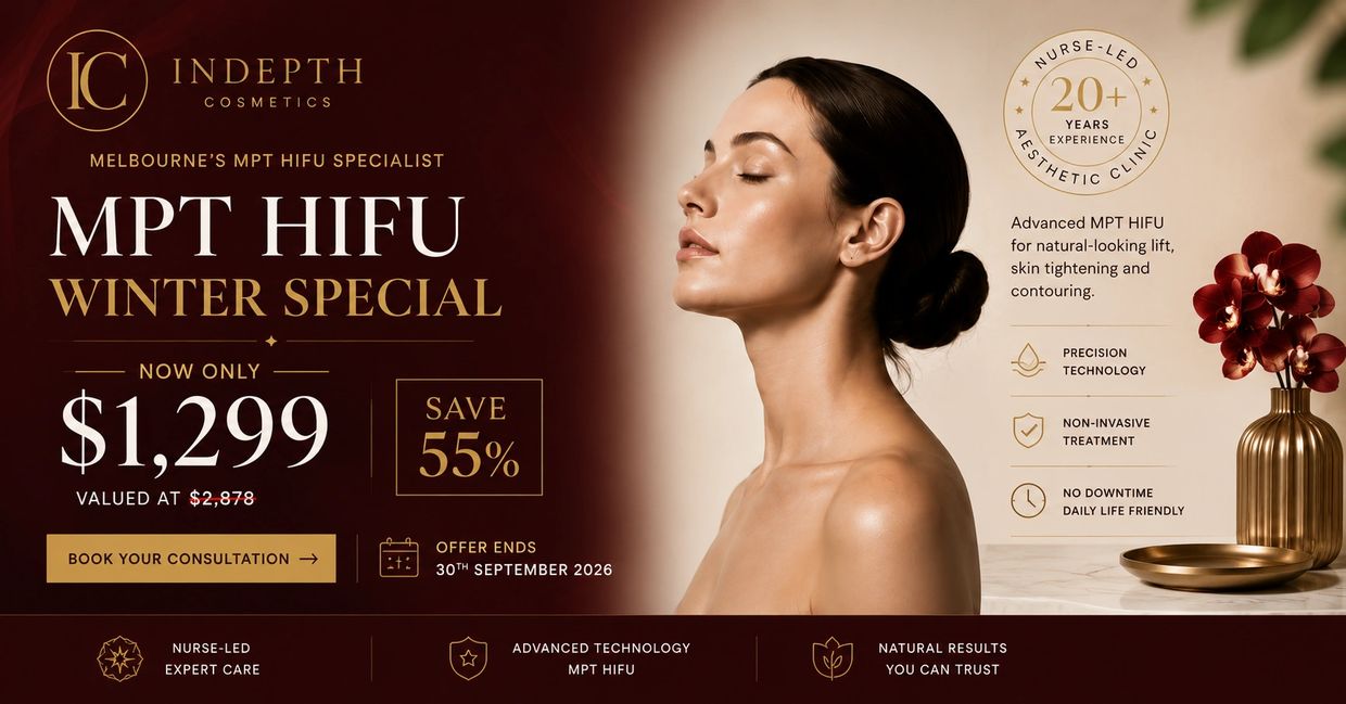 MPT HIFU WINTER SALE MELBOURNE , FULL FACE AND NECK LIFT 55% OFF