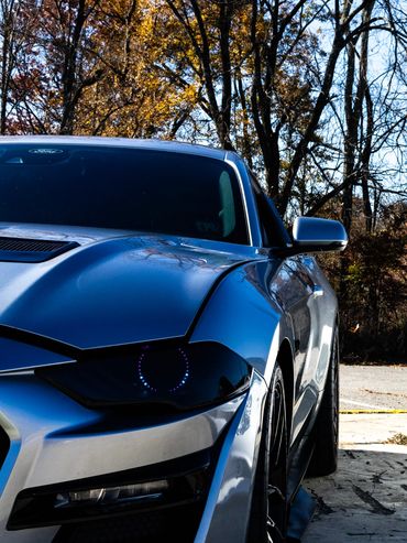 American muscle. Ford mustang. Car show. Car show photography