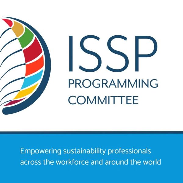 ISSP Programming Committee logo for sustainability professionals.