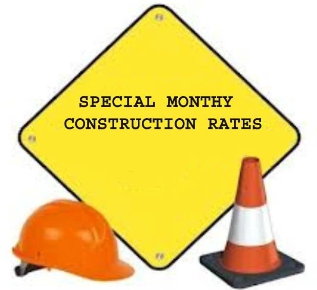 Special Construction Rates