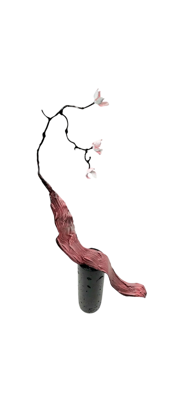 sculpture cherry blossom Jeff Alarie