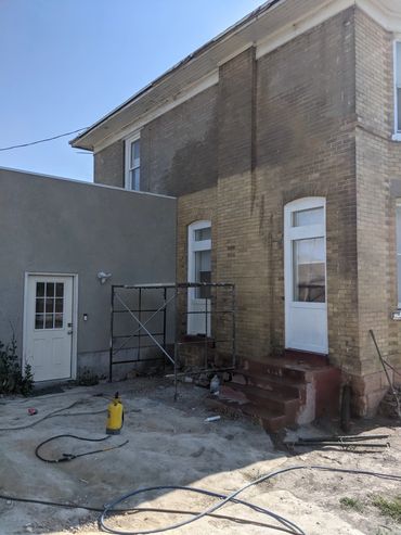 Historic restoration cleaning