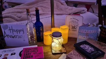 luxury glamping at plum tree glamping couples celebration