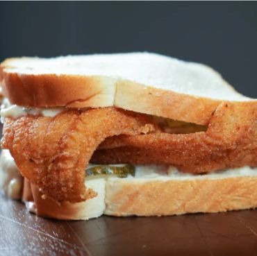 Fish Sandwich with Fries - $8