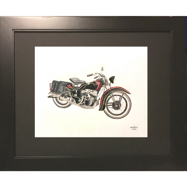 1930s Harley-Davidson Motorcycle