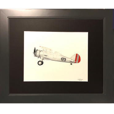 1930's British fighter plane