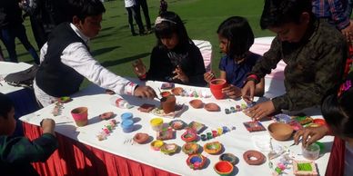 POTTERY PAINTING ARE AVAILABLE ON RENT FOR EVENT AND PARTY IN DELHI, GURGAON, NOIDA, GHAZIABAD