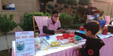 GEL WAX ART ARE AVAILABLE ON RENT IN DELHI, NOIDA, GURGAON, FARIDABAD, GHAZIABAD FOR EVENT AND PARTY