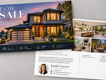 real estate agent postcards