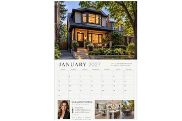 Real estate agent Wall Calendar