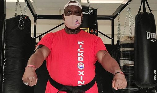 Kickboxing for Fitness program instructor in Ironbound, Newark, NJ