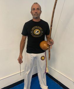O professor esperança, capoeira mestre Zumbi Senzala. Classes in newark, NJ from Rio de Janeiro braz