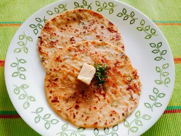 Savor the ultimate Aloo Paratha at Food Mood, Gurgaon - the best place for authentic flavors in Gurg
