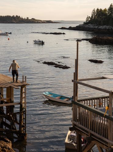 West Point Harbor Maine