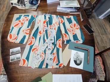 Kimono custom frame design