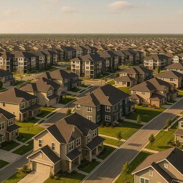 Large scale community housing development