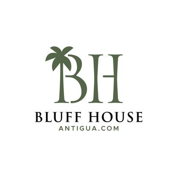 Bluff House logo with palm tree