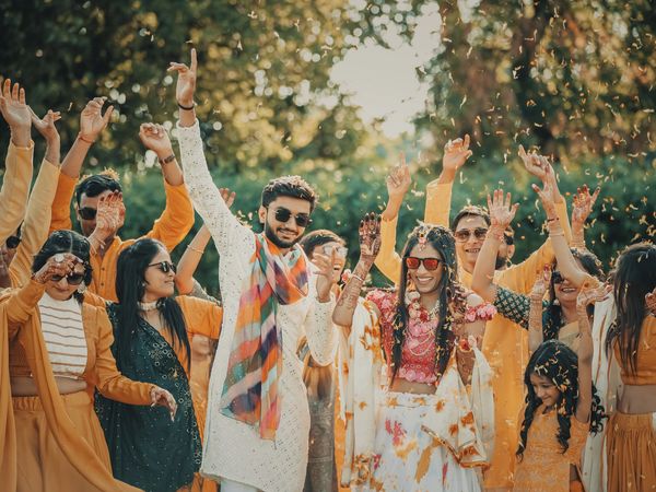 Indian wedding celebration.
