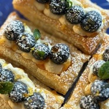 Indulge in our Mexican Vanilla Puff Pastry Delight