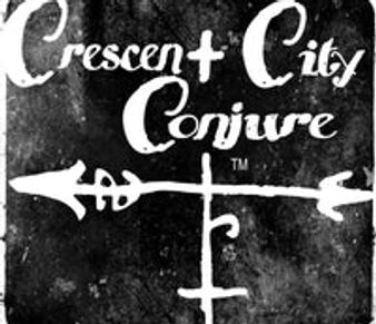 Crescent City Conjure sign on Witches Row in New Orleans