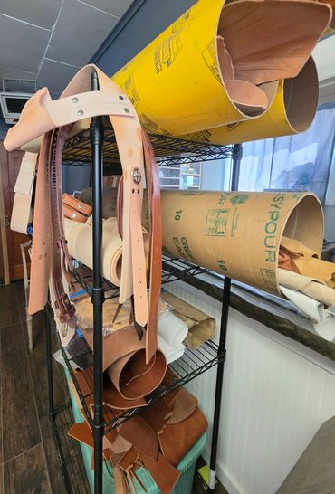 raw leather for leather working
