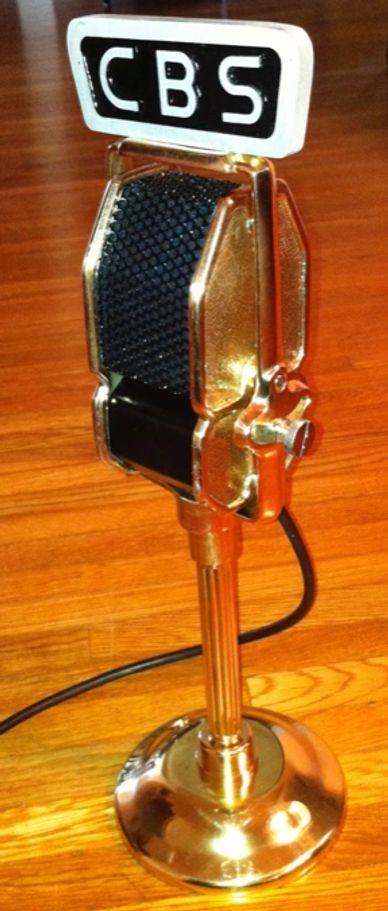  Original Microphone Used By Major Bowes For Auditions
in his Capitol Theater and CBS Offices.
This 