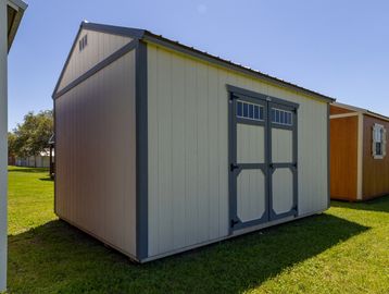 Wooden Side Utility Building