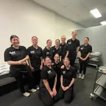 Group photo of catering staff