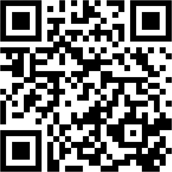 Black and white QR code pattern.