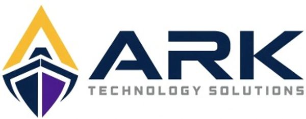 ARK Technology Solutions logo with a ship and triangle design.