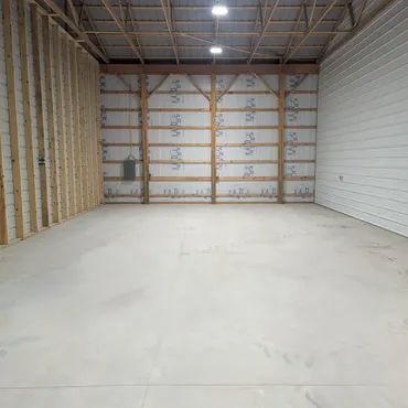 Clean and secure storage condo interior at ToyBox Storage Suites