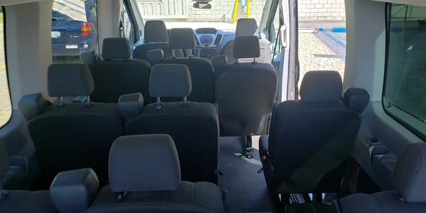bus van limo limousine rental Portland 