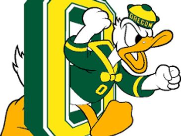 University of Oregon Ducks Duck UO Eugene Autzen Stadium 