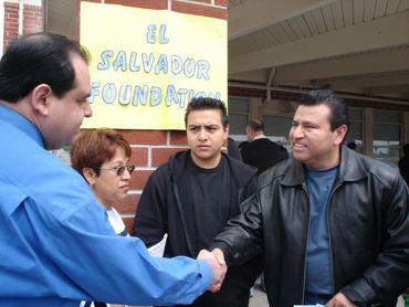 People shaking hands