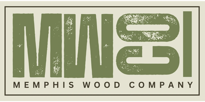 Logo of Memphis Wood Company with stylized text.