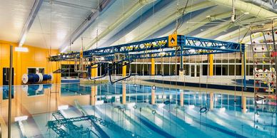aquatic centre ymca mwr morale wellness recreation aquatics obstacle challenge course facility