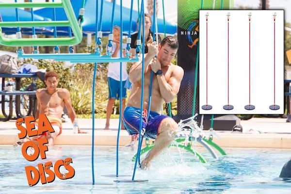 ninja cross challenge course obstacle course aquatics aquatic pool swim gym exercise training