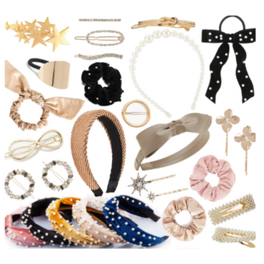 A photo album with multiple ribbins