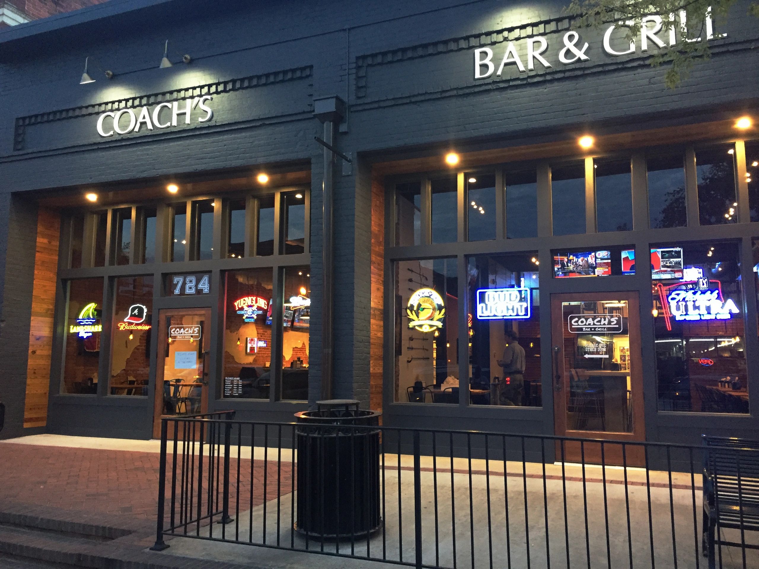 Coach's Bar and Grill - Restaurant, Bar and Grill