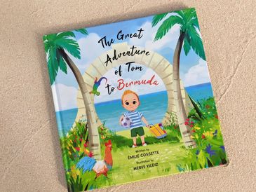 The Great Adventure of Tom to Bermuda, children's book from Book Bermuda