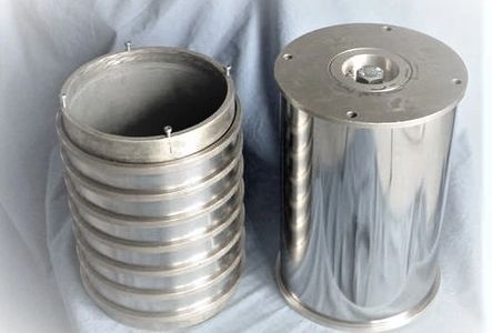 multi-wire annealing bands to one hub (contact tube) band, hub, nickel, contact tube, seamless