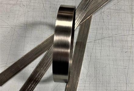 annealing band, annealing hub, nickel, contact tube, seamless band, Niehoff, Samp