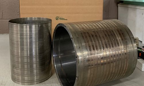 annealing band, annealing hub, nickel, contact tube, seamless band, Niehoff, Samp