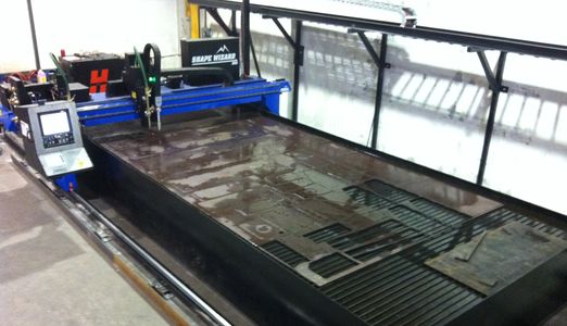 Hi-Def CNC Plasma Table for cutting steel and aluminum