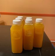 Pineapple mango and ginger drink