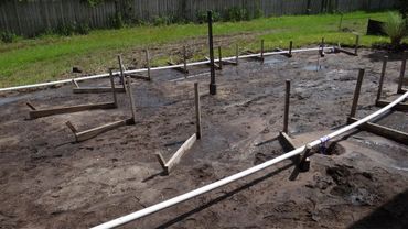 Swimming Pool Construction - Setting Pool Dimensions for Excavation