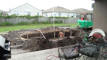 Swimming Pool Construction - Pool Excavation