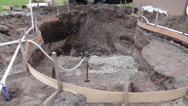 Swimming Pool Construction - Excavation and Shaping