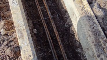 Swimming Pool Construction - Trenching and Plumbing